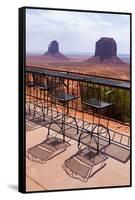 USA, Monument Valley, Observation Terrace-Catharina Lux-Framed Stretched Canvas