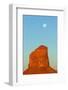 USA, Monument Valley, Rock and Full Moon-Catharina Lux-Framed Photographic Print