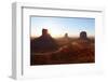 USA, Monument Valley, Sunrise, Sunrays-Catharina Lux-Framed Photographic Print