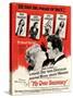 USA My Dear Secretary Film Poster, 1940s-null-Stretched Canvas