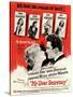 USA My Dear Secretary Film Poster, 1940s-null-Stretched Canvas