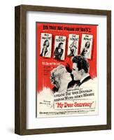 USA My Dear Secretary Film Poster, 1940s-null-Framed Giclee Print