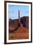 USA, Navajo Nation, Monument Valley, Totem Pole Rock Column-David Wall-Framed Premium Photographic Print