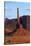 USA, Navajo Nation, Monument Valley, Totem Pole Rock Column-David Wall-Stretched Canvas