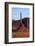 USA, Navajo Nation, Monument Valley, Totem Pole Rock Column-David Wall-Framed Photographic Print