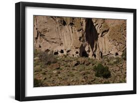 USA, Near Los Alamos, New Mexico, Bandelier National Monument, Frijoles Canyon-null-Framed Giclee Print