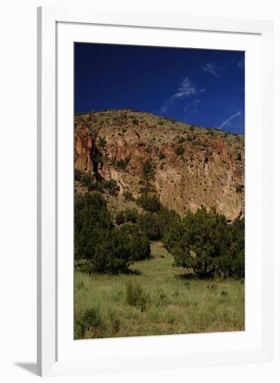 USA, Near Los Alamos, New Mexico, Bandelier National Monument, Frijoles Canyon-null-Framed Giclee Print