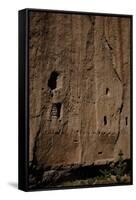 USA, Near Los Alamos, New Mexico, Bandelier National Monument-null-Framed Stretched Canvas