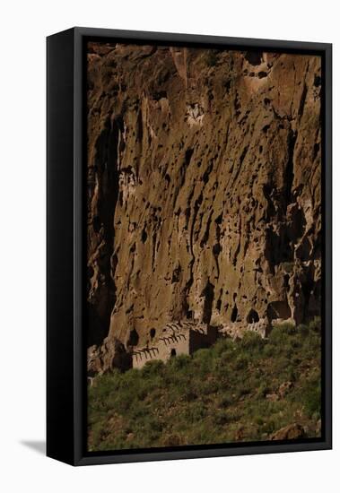 USA, Near Los Alamos, New Mexico, Bandelier National Monument-null-Framed Stretched Canvas