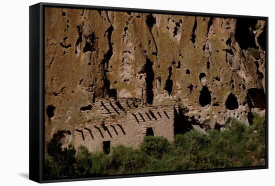 USA, Near Los Alamos, New Mexico, Bandelier National Monument-null-Framed Stretched Canvas