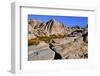 USA, Nebraska, Crawford, Toadstool Geologic Park, Swirling Rock Patterns-Bernard Friel-Framed Photographic Print