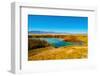 USA, Nevada, Gerlach. Black Rock Desert, Black Rock Springs, Distant Calico Mountains-Bernard Friel-Framed Photographic Print