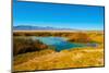 USA, Nevada, Gerlach. Black Rock Desert, Black Rock Springs, Distant Calico Mountains-Bernard Friel-Mounted Photographic Print