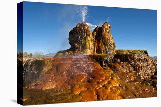 USA, Nevada, Gerlach, Fly Geyser, Black Rock Desert-Bernard Friel-Stretched Canvas