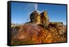 USA, Nevada, Gerlach, Fly Geyser, Black Rock Desert-Bernard Friel-Framed Stretched Canvas