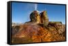 USA, Nevada, Gerlach, Fly Geyser, Black Rock Desert-Bernard Friel-Framed Stretched Canvas