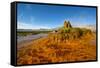 USA, Nevada, Gerlach, Fly Geyser, Black Rock Desert-Bernard Friel-Framed Stretched Canvas