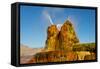 USA, Nevada, Gerlach, Fly Geyser, Black Rock Desert-Bernard Friel-Framed Stretched Canvas