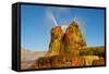 USA, Nevada, Gerlach, Fly Geyser, Black Rock Desert-Bernard Friel-Framed Stretched Canvas