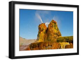 USA, Nevada, Gerlach, Fly Geyser, Black Rock Desert-Bernard Friel-Framed Photographic Print