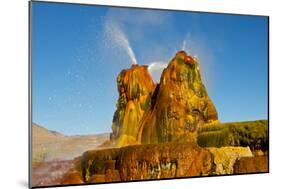 USA, Nevada, Gerlach, Fly Geyser, Black Rock Desert-Bernard Friel-Mounted Photographic Print