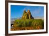 USA, Nevada, Gerlach, Fly Geyser, Black Rock Desert-Bernard Friel-Framed Photographic Print