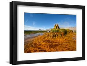 USA, Nevada, Gerlach, Fly Geyser, Black Rock Desert-Bernard Friel-Framed Photographic Print