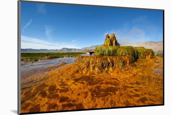 USA, Nevada, Gerlach, Fly Geyser, Black Rock Desert-Bernard Friel-Mounted Photographic Print