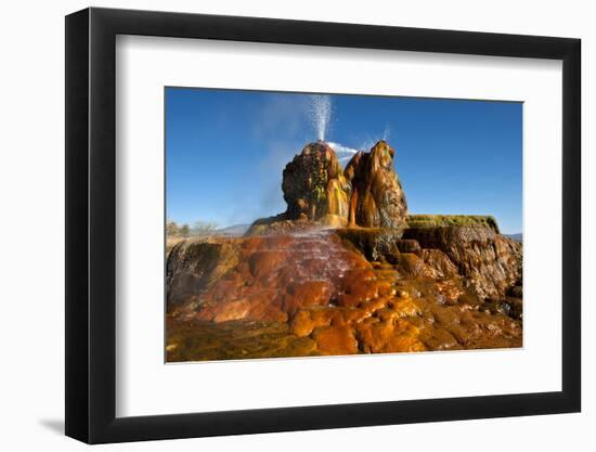 USA, Nevada, Gerlach, Fly Geyser, Black Rock Desert-Bernard Friel-Framed Photographic Print