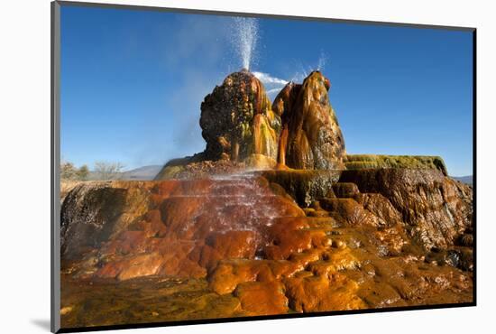 USA, Nevada, Gerlach, Fly Geyser, Black Rock Desert-Bernard Friel-Mounted Photographic Print