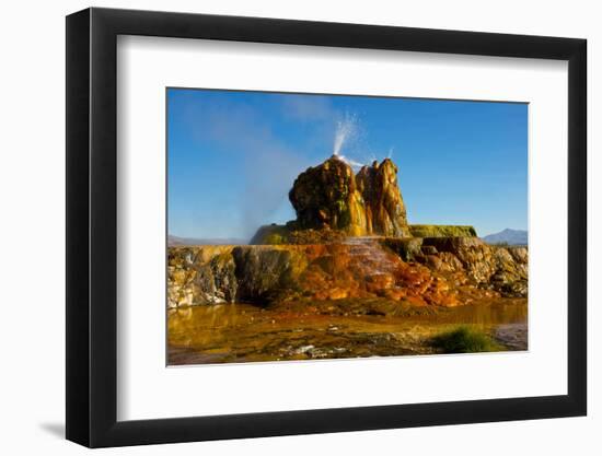 USA, Nevada, Gerlach, Fly Geyser, Black Rock Desert-Bernard Friel-Framed Photographic Print