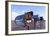 USA, Nevada, Highway, Mailboxes-Catharina Lux-Framed Photographic Print