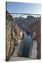 USA, Nevada, Hoover Dam and the Mike O'Callaghan-Pat Tillman Memorial Bridge.-Kevin Oke-Stretched Canvas