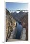 USA, Nevada, Hoover Dam and the Mike O'Callaghan-Pat Tillman Memorial Bridge.-Kevin Oke-Framed Photographic Print