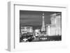 USA, Nevada, Las Vegas. City Buildings at Night-Dennis Flaherty-Framed Premium Photographic Print