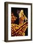 USA, Nevada, Las Vegas, Fremont Street Experience Moon Sign-Walter Bibikow-Framed Photographic Print