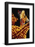 USA, Nevada, Las Vegas, Fremont Street Experience Moon Sign-Walter Bibikow-Framed Photographic Print