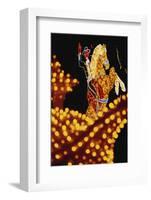 USA, Nevada, Las Vegas, Fremont Street Experience Moon Sign-Walter Bibikow-Framed Photographic Print