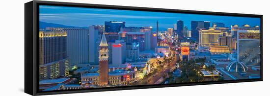 Usa, Nevada, Las Vegas, the Strip-Alan Copson-Framed Stretched Canvas