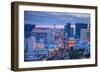 Usa, Nevada, Las Vegas, the Strip-Alan Copson-Framed Photographic Print