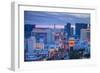 Usa, Nevada, Las Vegas, the Strip-Alan Copson-Framed Photographic Print