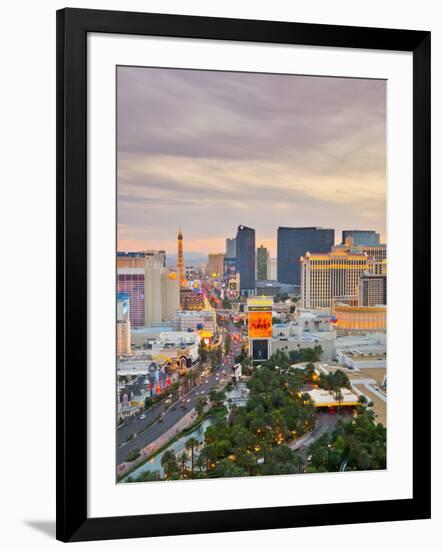 Usa, Nevada, Las Vegas, the Strip-Alan Copson-Framed Photographic Print