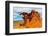 USA, Nevada, Mesquite. Gold Butte National Monument, Little Finland red rock sculptures-Bernard Friel-Framed Photographic Print