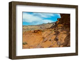 USA, Nevada, Mesquite. Gold Butte National Monument, Little Finland red rock sculptures-Bernard Friel-Framed Photographic Print