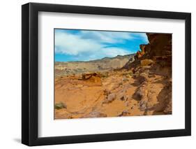 USA, Nevada, Mesquite. Gold Butte National Monument, Little Finland red rock sculptures-Bernard Friel-Framed Photographic Print