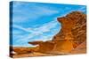 USA, Nevada, Mesquite. Gold Butte National Monument, Little Finland red rock sculptures-Bernard Friel-Stretched Canvas