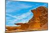 USA, Nevada, Mesquite. Gold Butte National Monument, Little Finland red rock sculptures-Bernard Friel-Mounted Photographic Print