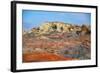 USA, Nevada, Overton, Valley of Fire SP, Rainbow Vista sandstone.-Bernard Friel-Framed Photographic Print