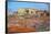 USA, Nevada, Overton, Valley of Fire SP, Rainbow Vista sandstone.-Bernard Friel-Framed Stretched Canvas