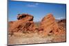 USA, Nevada, Overton, Valley of Fire SP, Sculpted desert sandstones.-Bernard Friel-Mounted Photographic Print